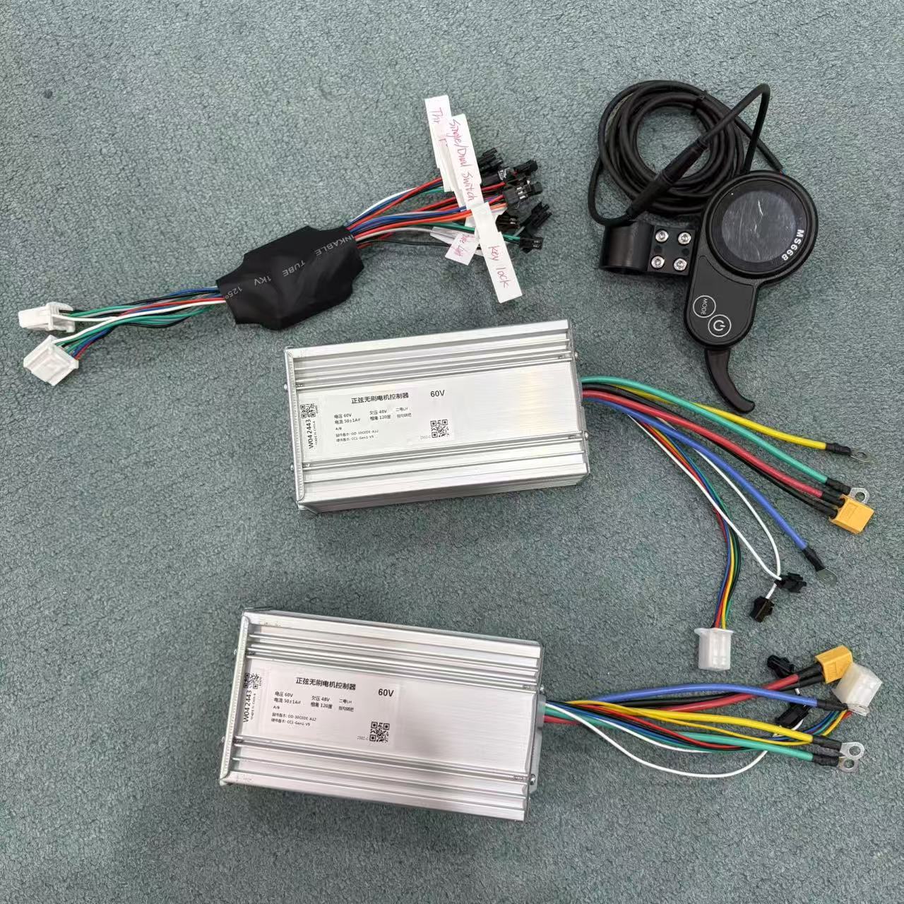 60V 5600W Dual Motor Electric Scooter - Высококачественный комплект контроллера для электросамоката 60В